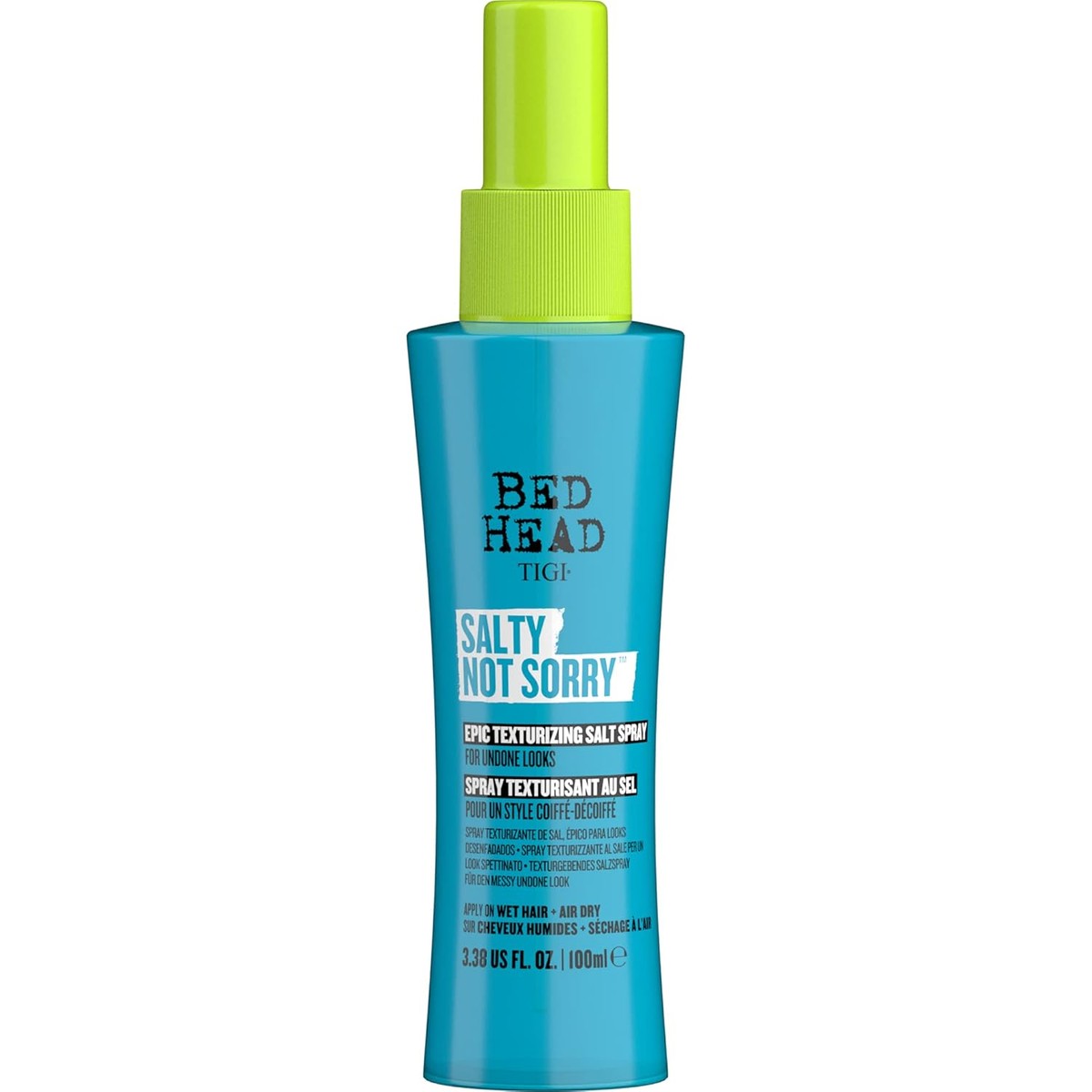 Bed Head by TIGI Salty Not Sorry Hair Texturizing Salt Spray, 100 ml – TIGI