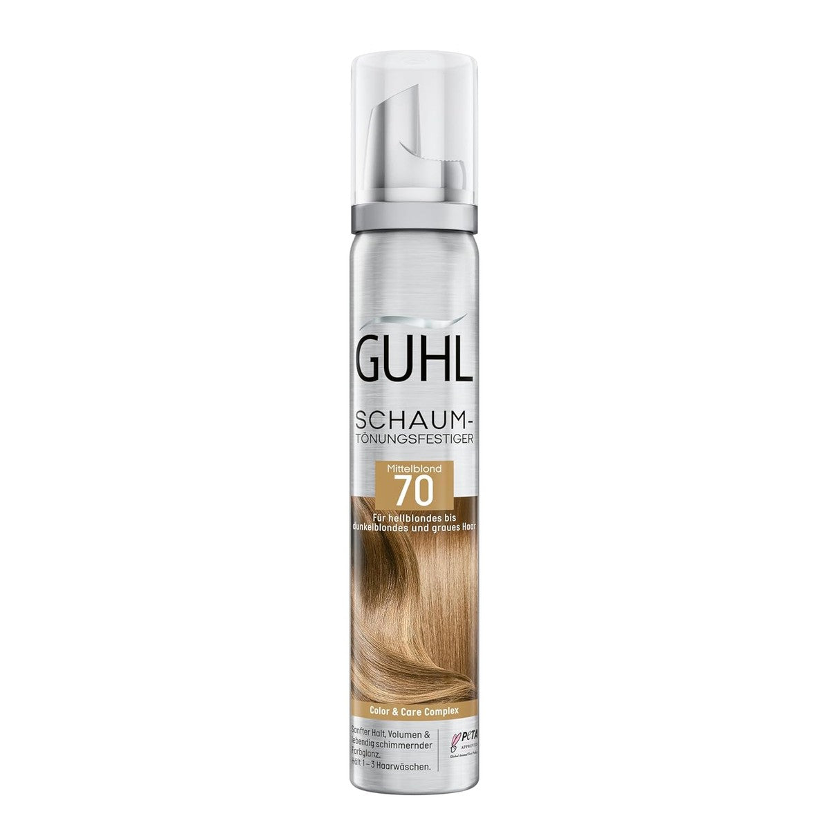 Guhl Verstevigde schuimtint 70 middenblond 100 ml – Guhl
