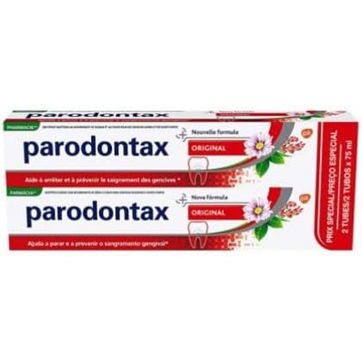 Parodontax Herbal Sensation Tandpasta 2 x 75 ml – Parodontax