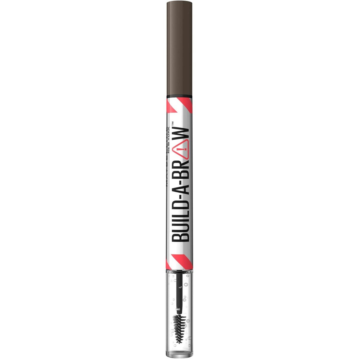 Maybelline New York Build-A-Brow wenkbrauwstift in de kleur Black Brown voor gedefinieerde en vollere wenkbrauwen, 1 stuk. – MAYBELLINE