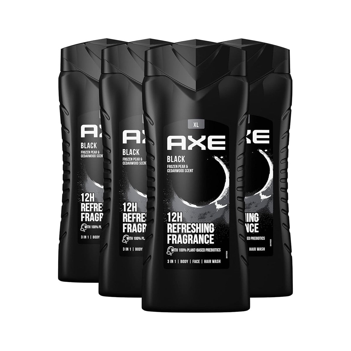 Axe 3-in-1 douchegel & shampoo Black XL 4 stuks – Axe