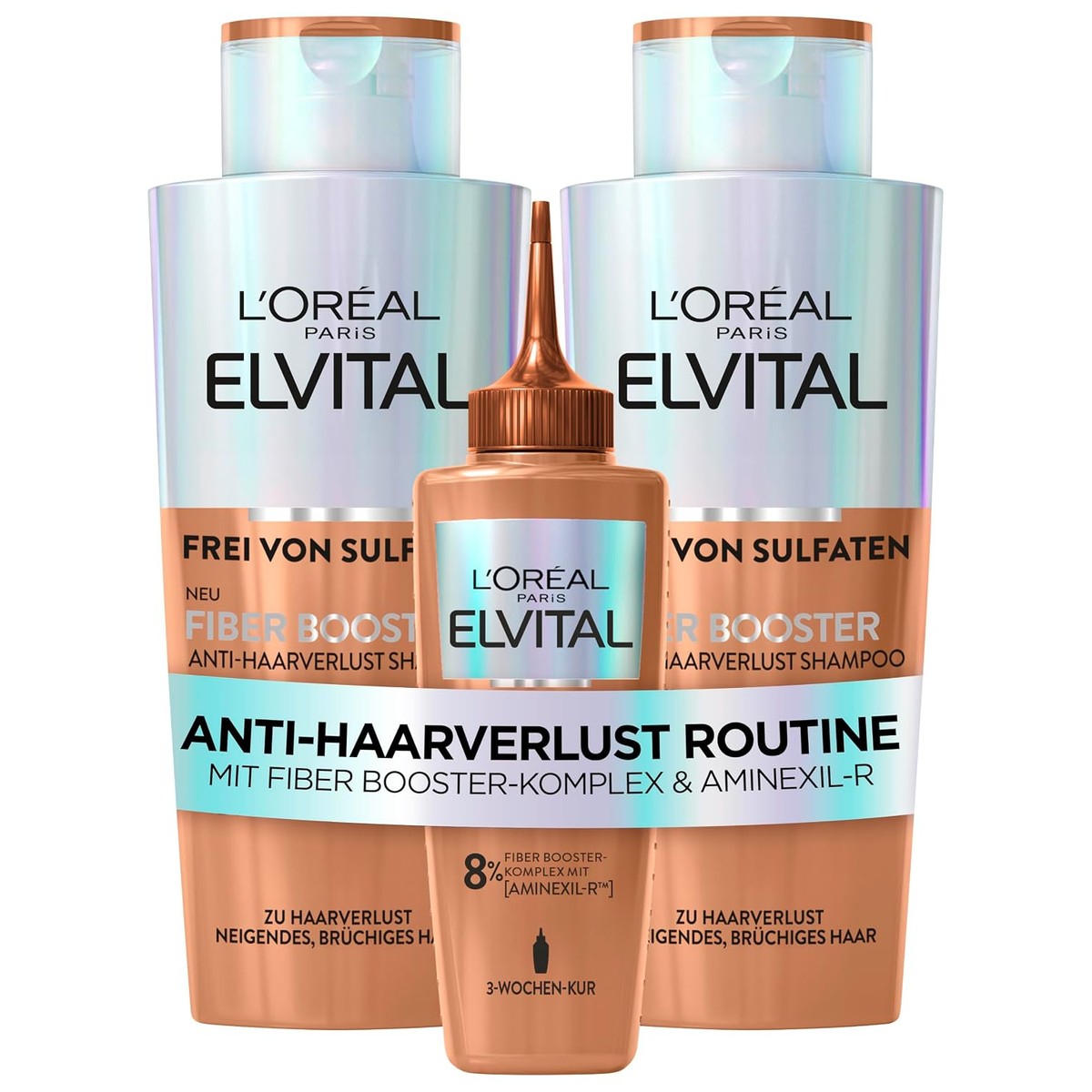 L'Oreal Paris Fiber Booster Set 2 x 200 ml + 102 ml – L'Oreal Paris