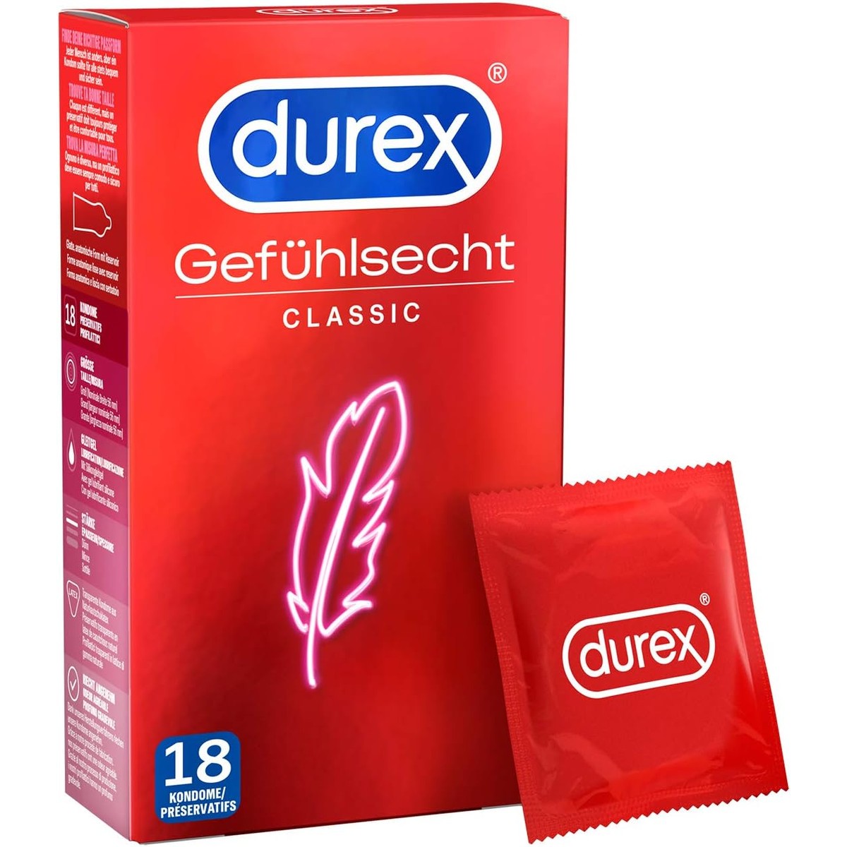 Durex Classic Gevoelsecht Condooms – Reckitt