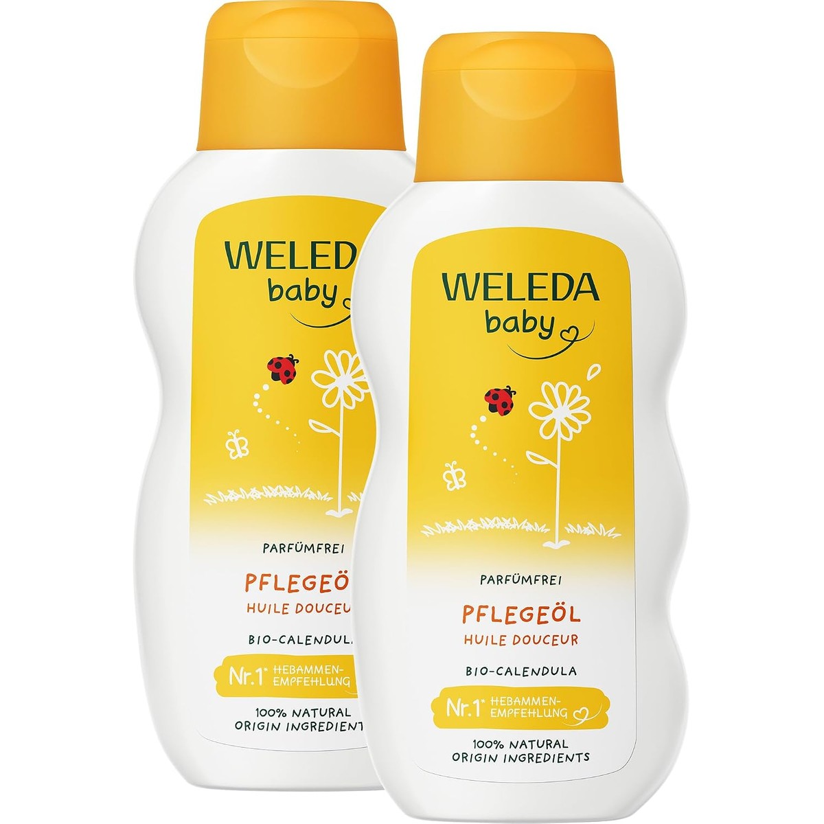 Weleda Calendula Verzorgende Olie Parfumvrij 2 stuks