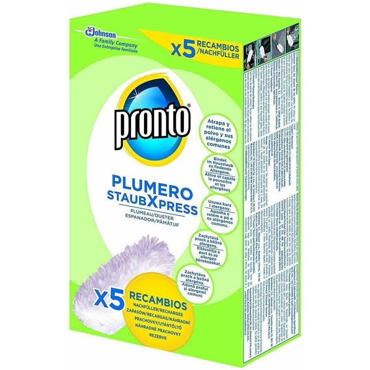 Pronto StaubXpress Navulling 5 navullingen – Pronto