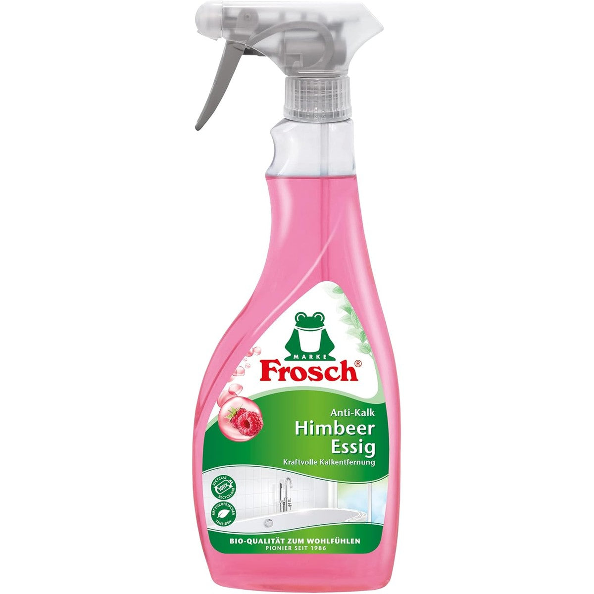 FROSCH Anti-kalkreiniger framboos-azijn 0,5 l – FROSCH