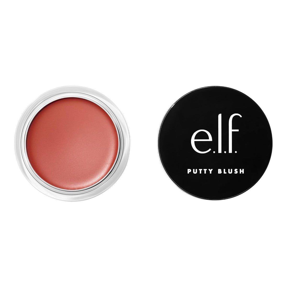 e.l.f. Luminous Putty Blush, Putty-to-Powder, opbouwbaar met een subtiele glinsterende afwerking, sterk gepigmenteerd en romig, veganistisch en dierproefvrij, Bali – e.l.f.