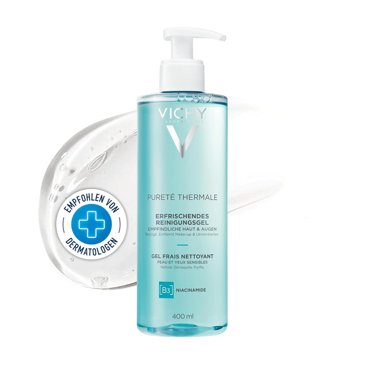 Vichy Pureté Thermale Verfrissende Reinigingsgel 400 ml