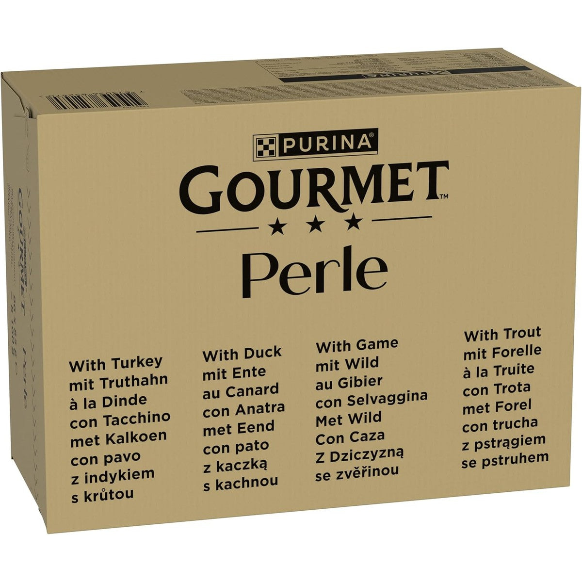 Gourmet Perle Reepjes in gelei natvoer kattenvoer soortenmix 96 x 85 g