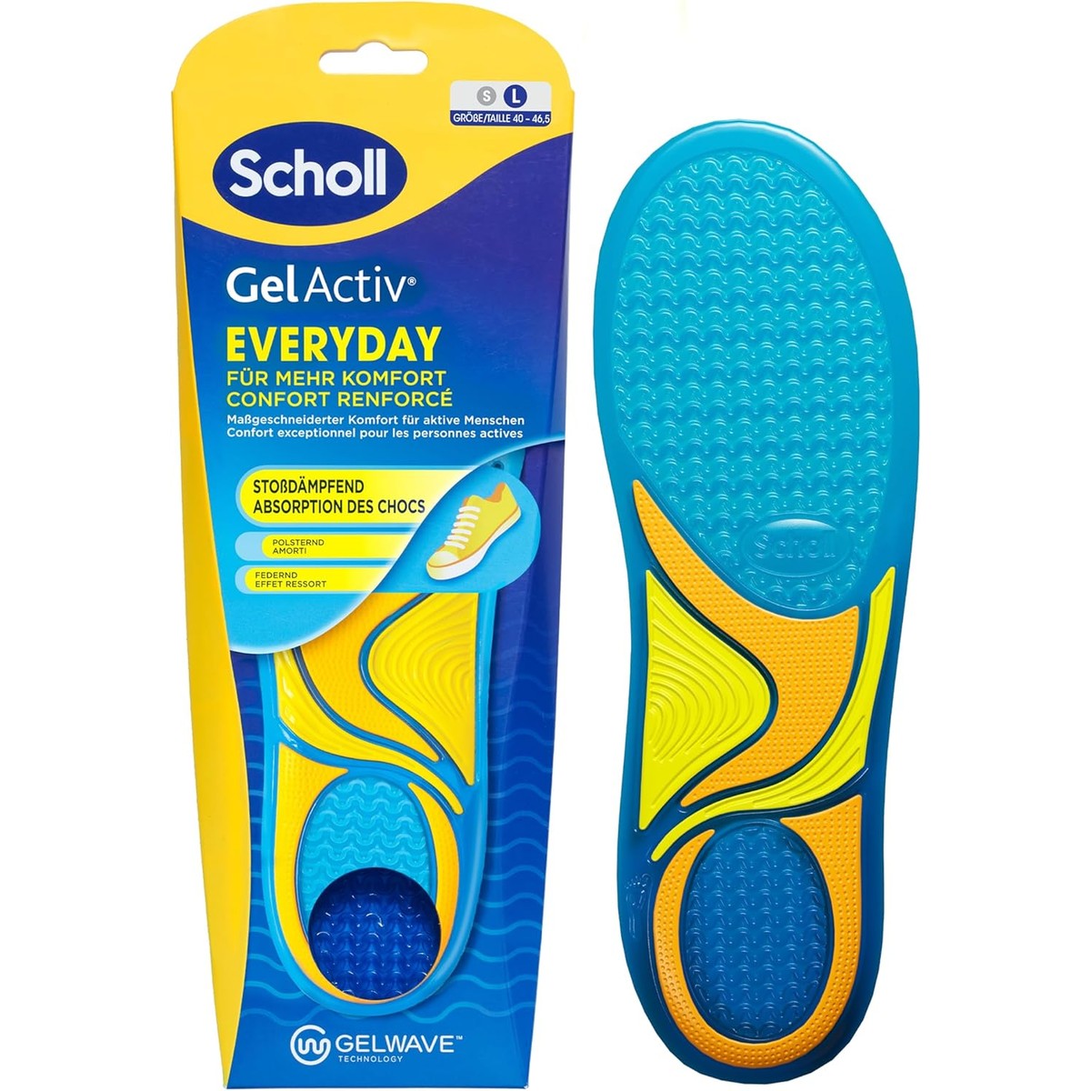 Dr. Scholl's GelActiv Everyday inlegzolen mannen 40-46,5