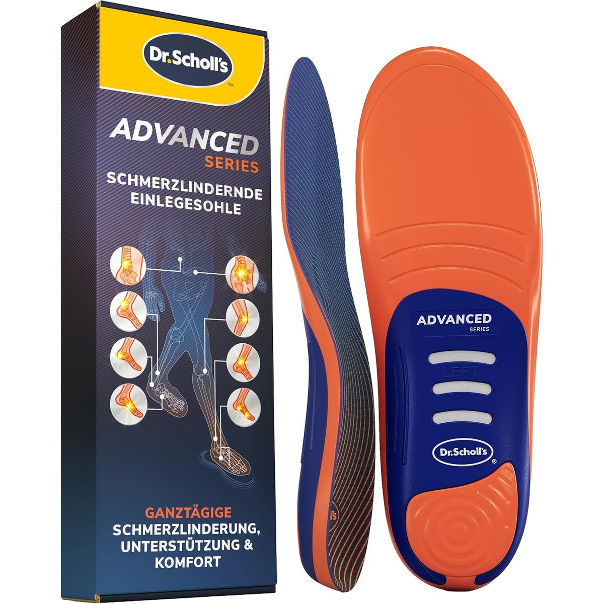 Dr. Scholl's Advanced Relief inlegzolen