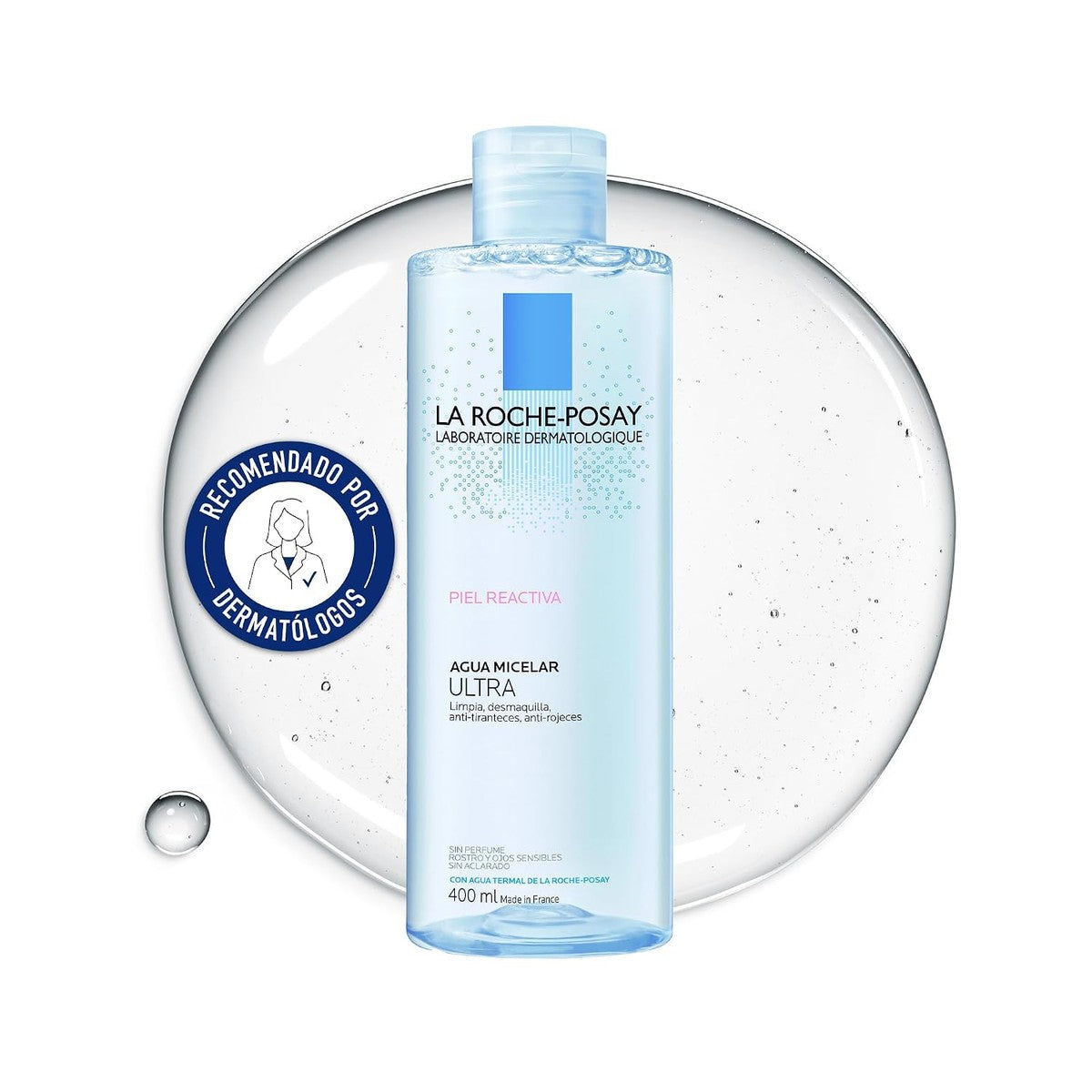 La Roche-Posay Toleriane Micellair Water Reactieve Huid Gezicht 400 ml