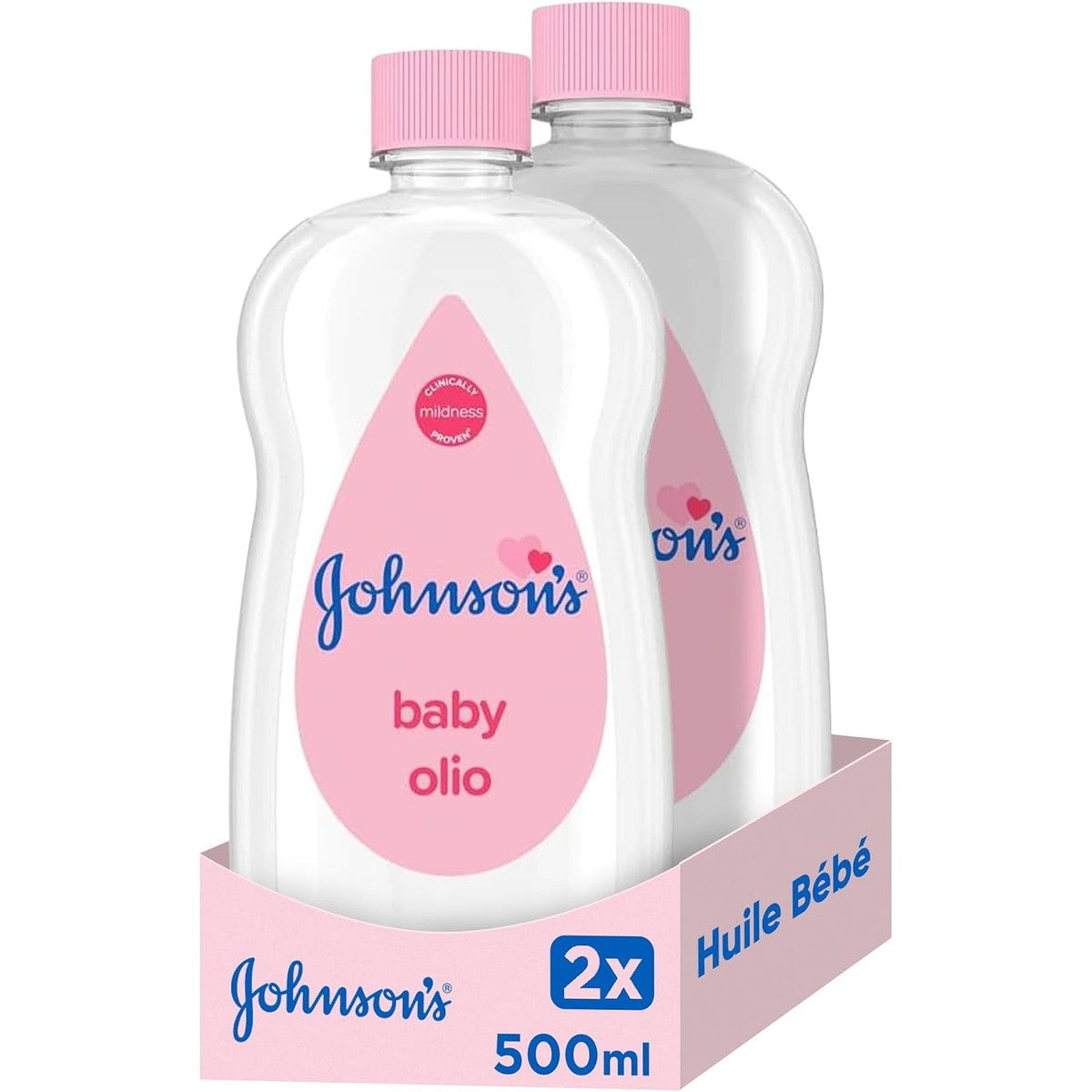 Johnson's Baby Baby Oil 1 X 500 ML (Pack van 2) – Johnson's Baby