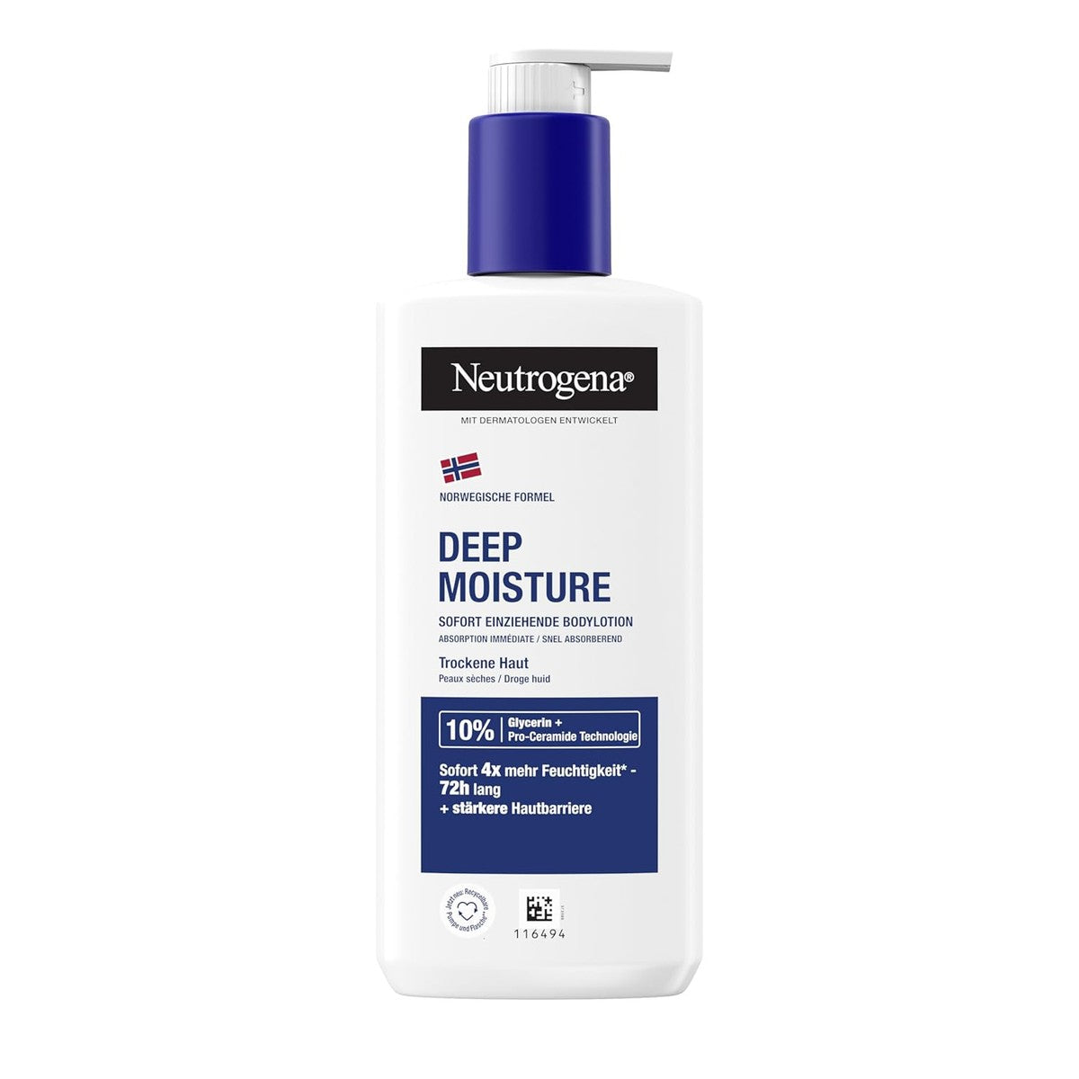 Neutrogena Deep Moisture Body Lotion droge huid 250 ml – Neutrogena