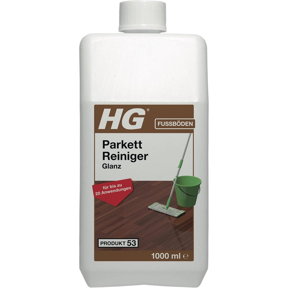 HG parketreiniger glans 1 liter – HG