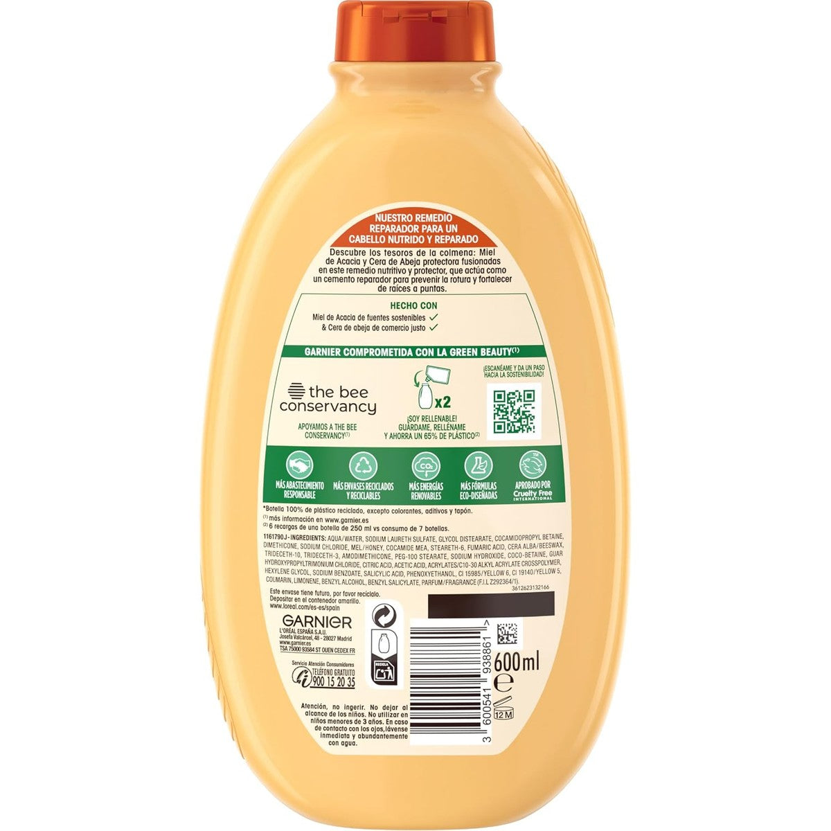 Garnier O.Remedies Ch.600 Tesoros Miel Shampoo – Garnier