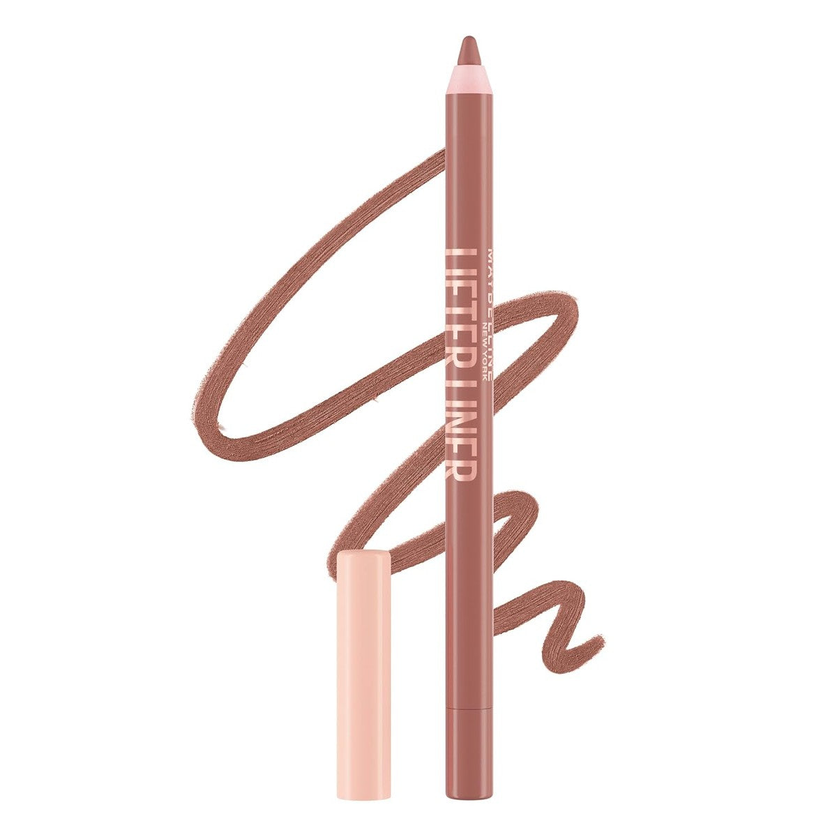 Maybelline New York Lifter Liner Lipliner voor volle en mollige lippen met lifting-effect, crèmige lipliner met hyaluronzuur, nr. 05 On It, 1,3 g – MAYBELLINE