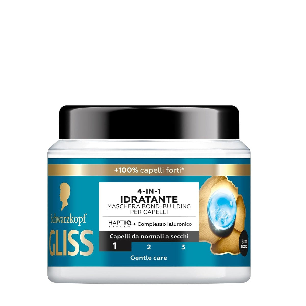 Gliss 4-in-1 Aqua-Revive bond-build-masker 400 ml – Gliss