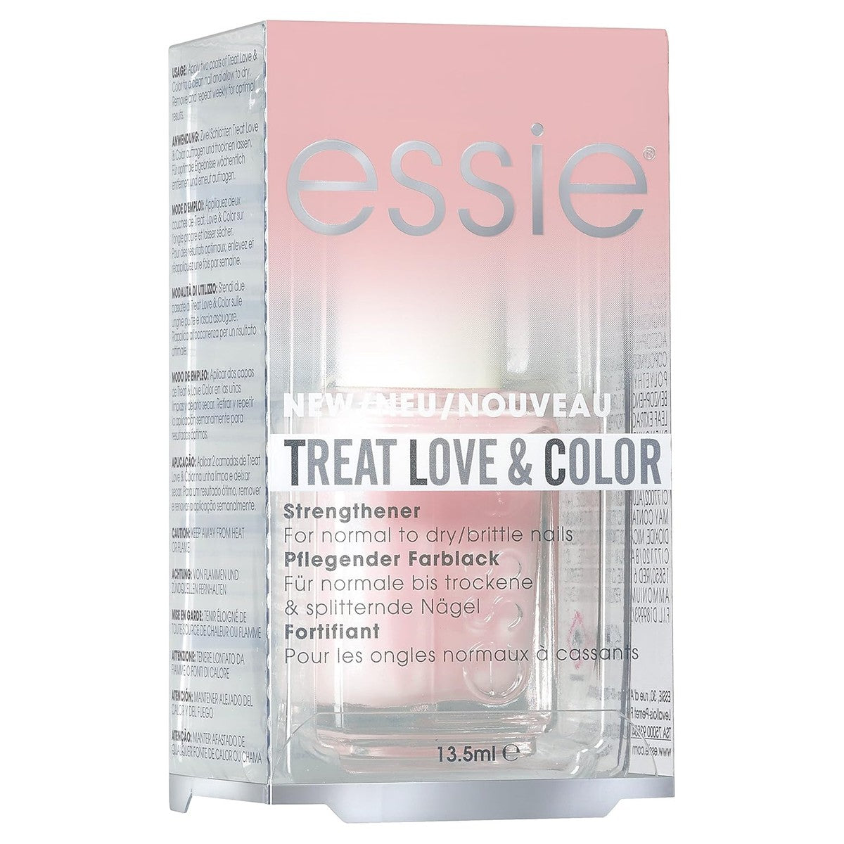 essie Verzorgende nagellak Treat, Love & Color nr. 08 loving hue, per stuk verpakt (1 x 14 ml) – essie