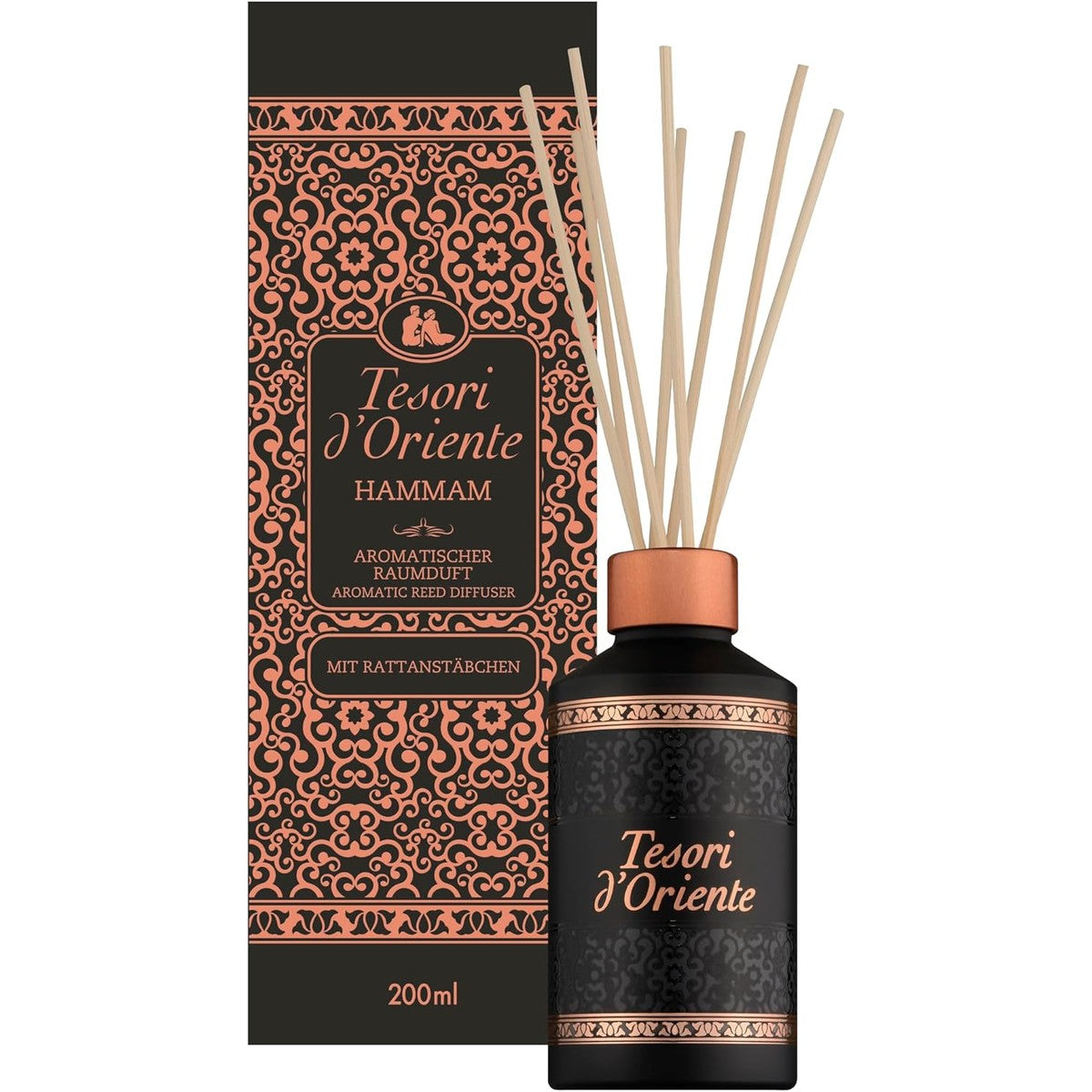 Tesori d'Oriente Geurstokjes Hammam 200 ml – Tesori d'Oriente