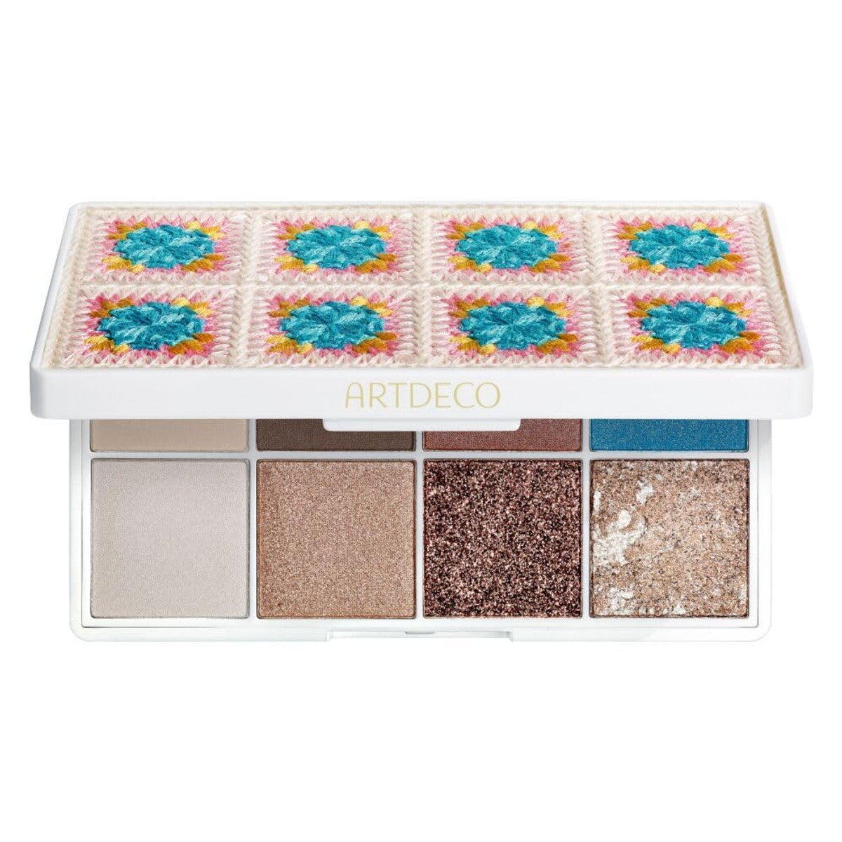 ARTDECO Oogschaduwpalet | 8 poederoogschaduwen met intensieve dekking, sterk gepigmenteerde kleuren voor veelzijdige looks, 1 x 1 stuk. – Artdeco