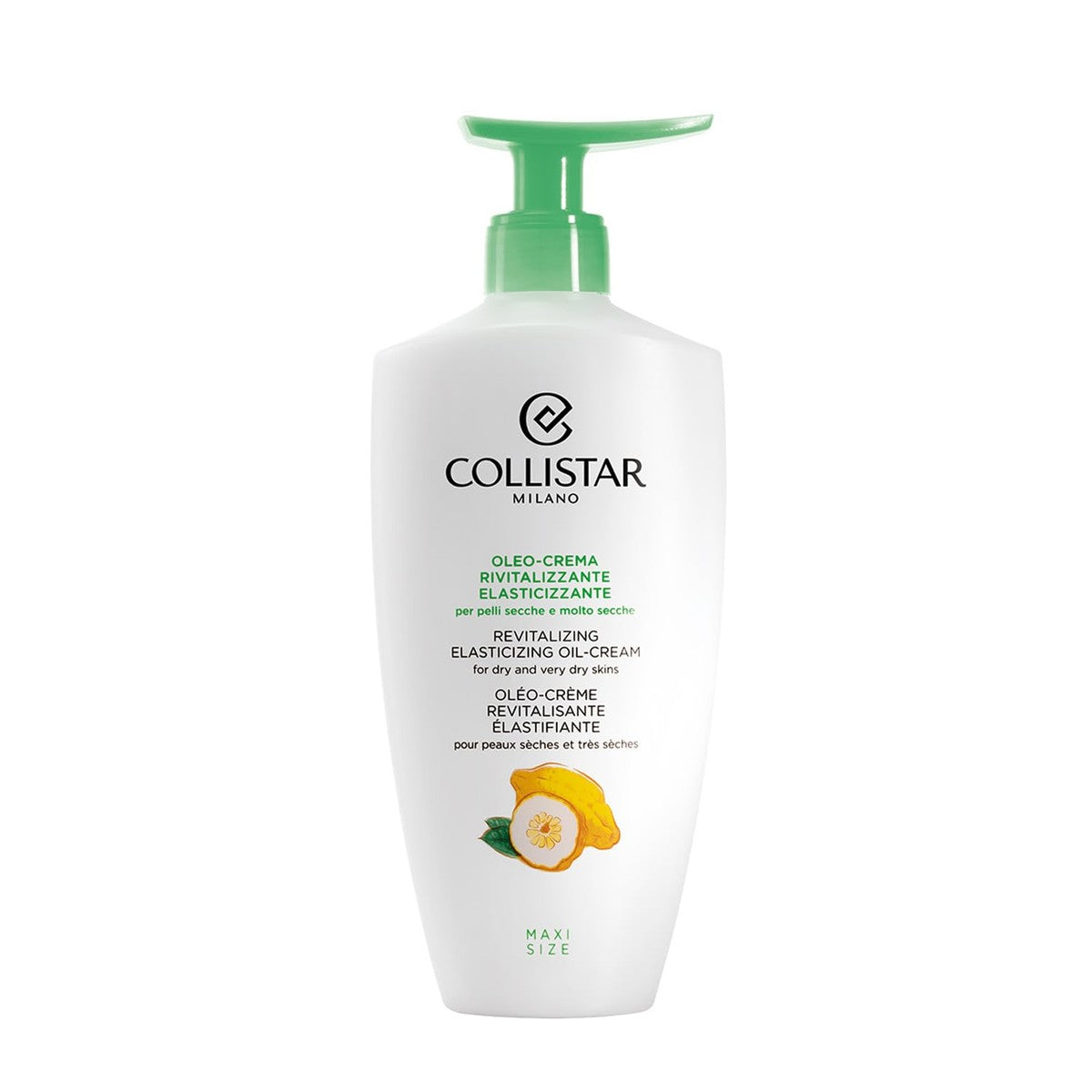 Collistar Revitaliserende Elastische Oleo-Crème voor Droge Huid 400 ml
