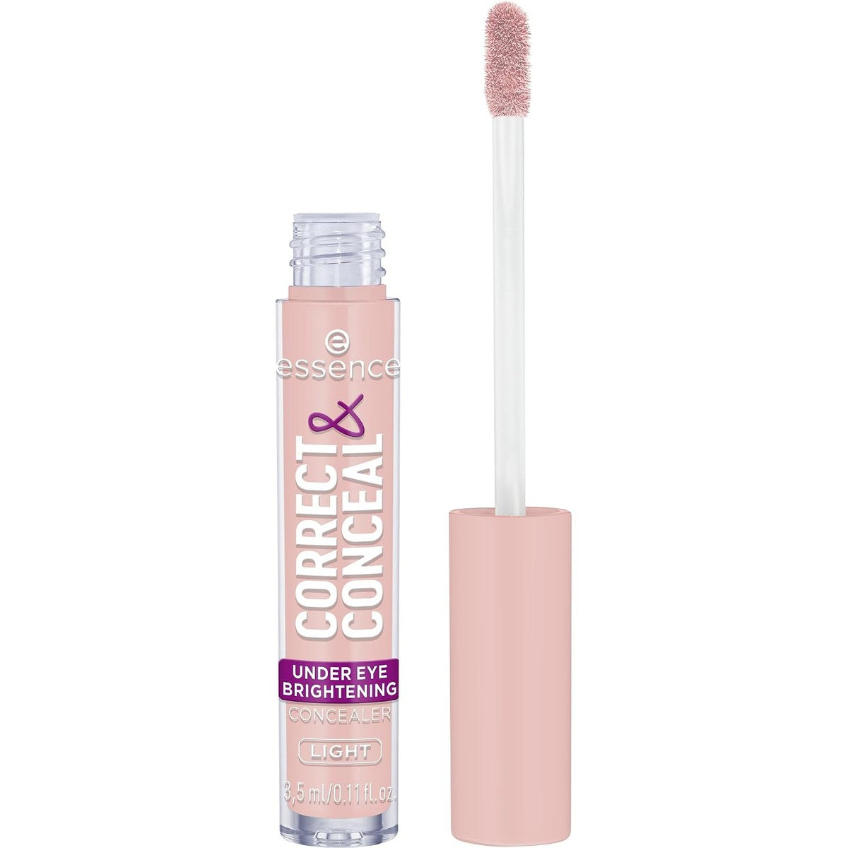 essence CORRECT & CONCEAL under eye brightening concealer, nr. 10, roze, helderder, kleurcorrigerend, natuurlijk, voor de gevoelige huid, veganistisch, olievrij, zonder parfum, zonder alcohol, per – Essence Cosmetics