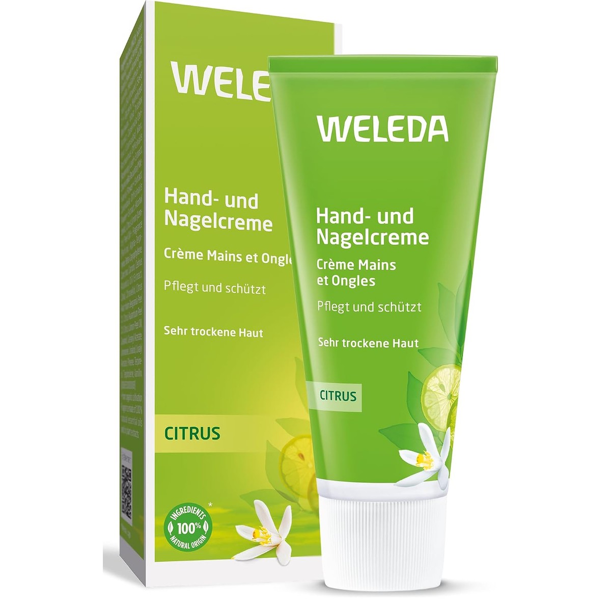 Weleda Biologische Handcrème & Nagelcrème Citrus