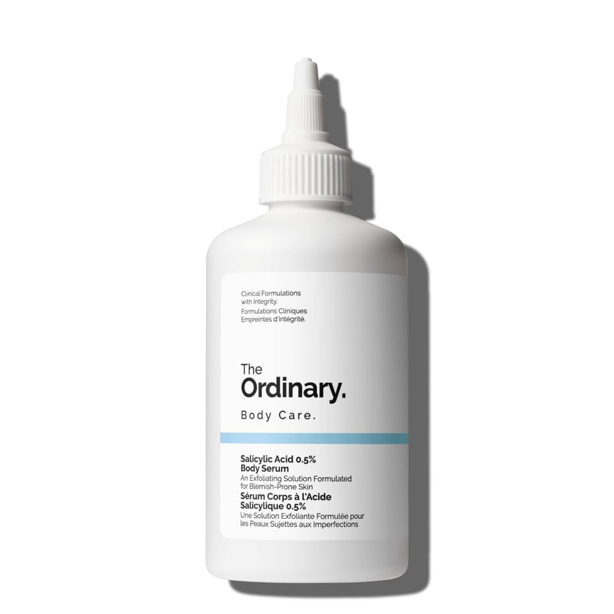 The Ordinary Salicylic Acid 0,5% Body Serum, lichaamsserum met salicylzuur, scrubbehandeling voor onzuiverheden gevoelige huid, 240 ml