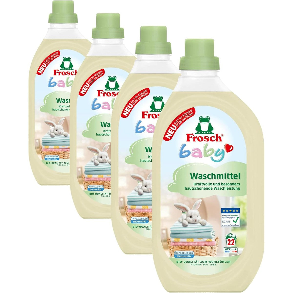 FROSCH Babywasmiddel 1,5 l (verpakking van 4) – FROSCH