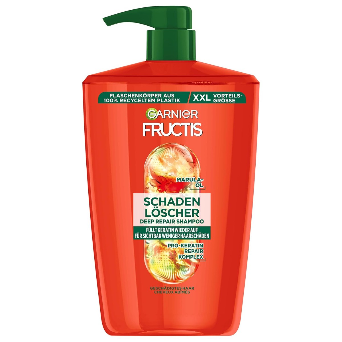 Garnier Fructis Reparerende Shampoo Beschadigd Haar 1000 ml – Garnier