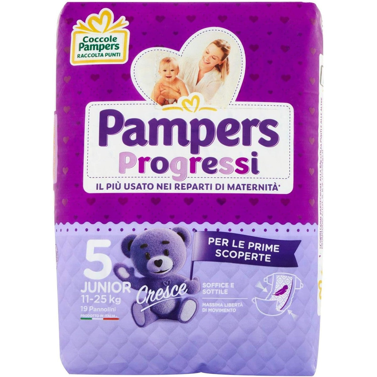 Pampers Progressi Maxi Maat 5 11-25 kg 19 stuks – Pampers