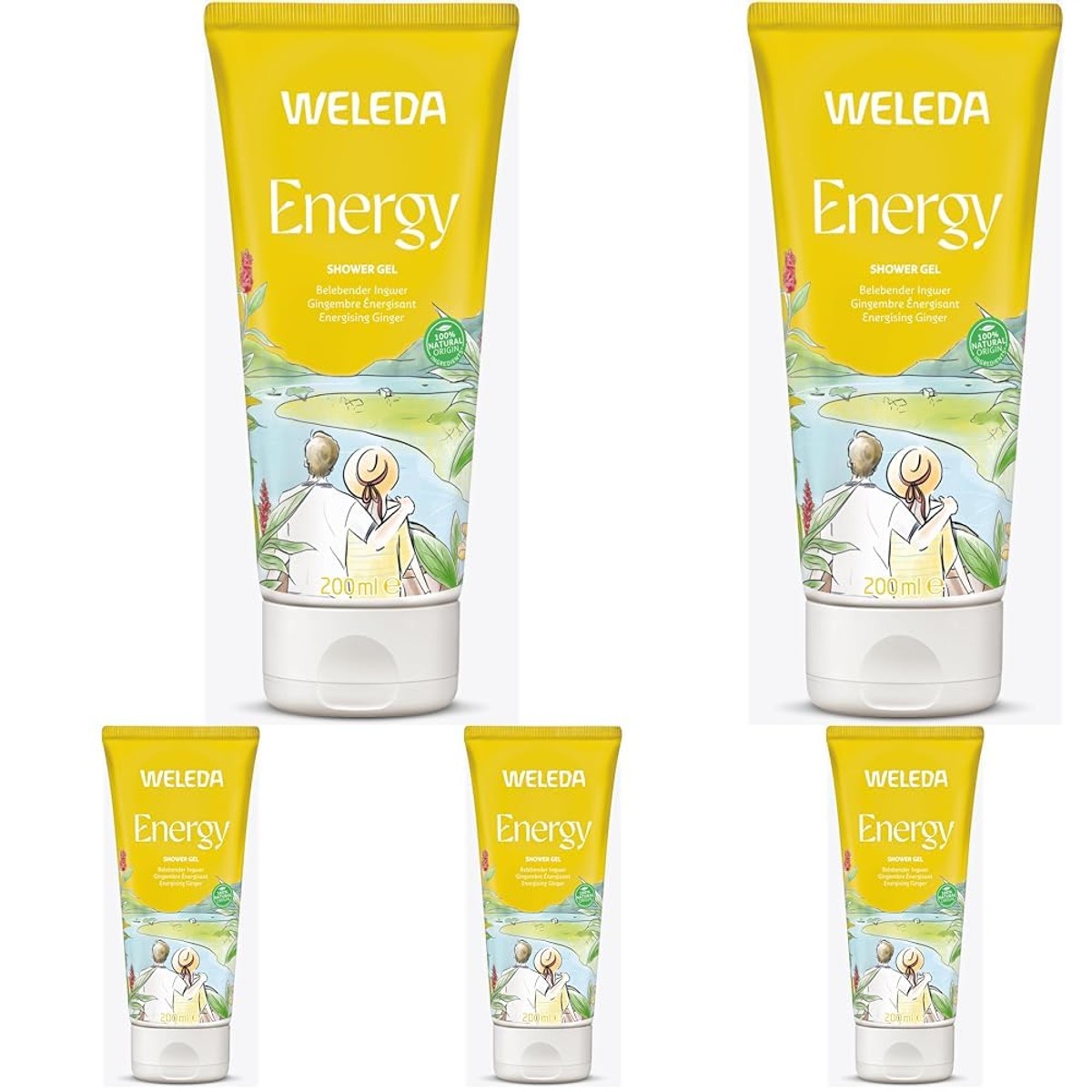 Weleda Bio Energy Douchegel met Gember-Cederhoutgeur 200 ml
