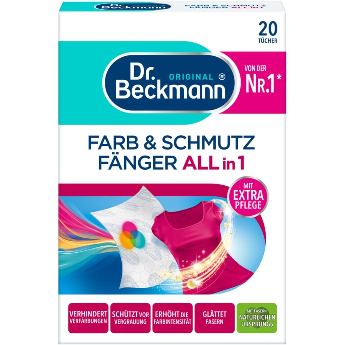 Dr. Beckmann Verf- en vuilvanger Allin1 20 doeken – Dr. Beckmann