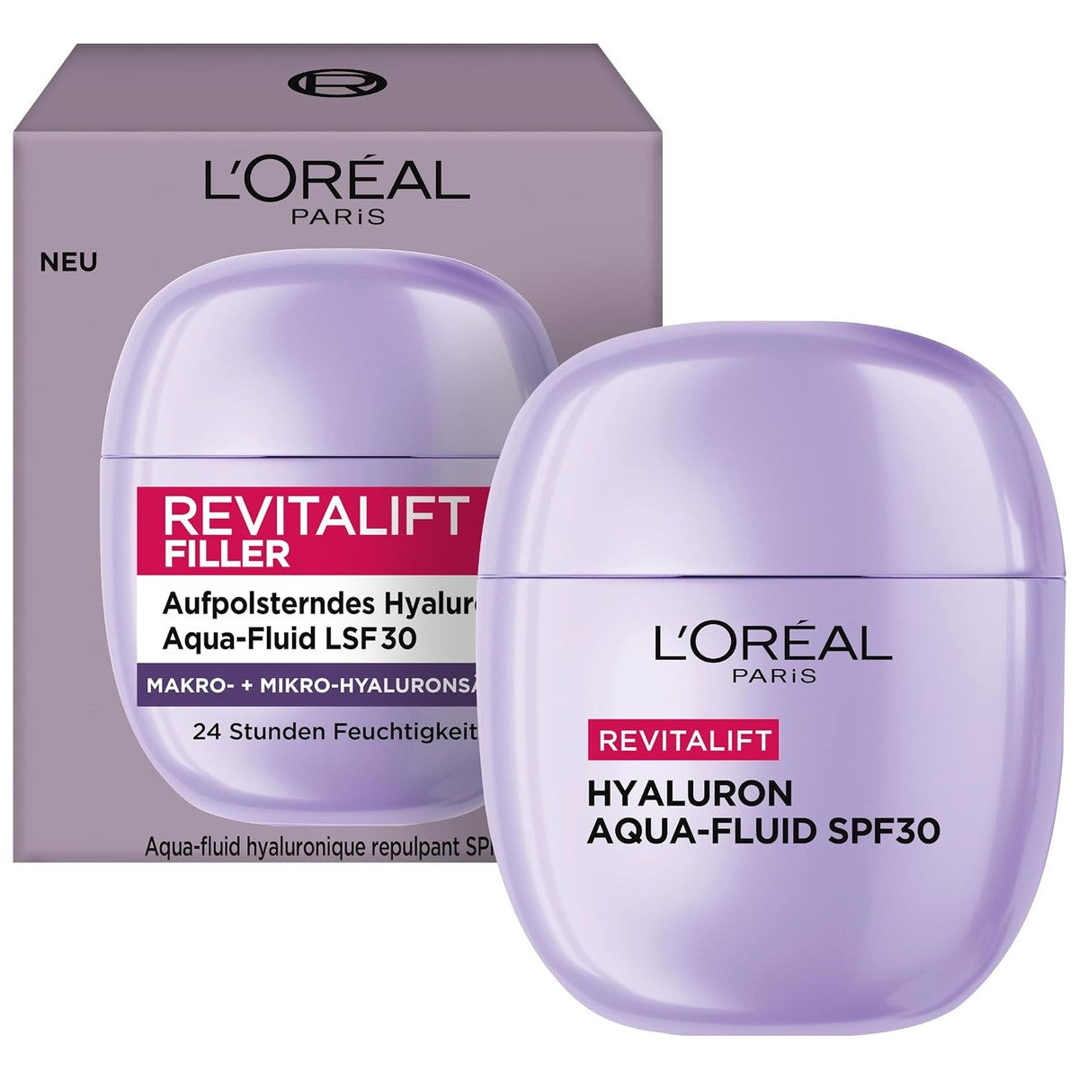 L'Oréal Paris Revitalift Filler Hyaluron Aqua-Fluid SPF 30 40 ml – L'Oréal Paris