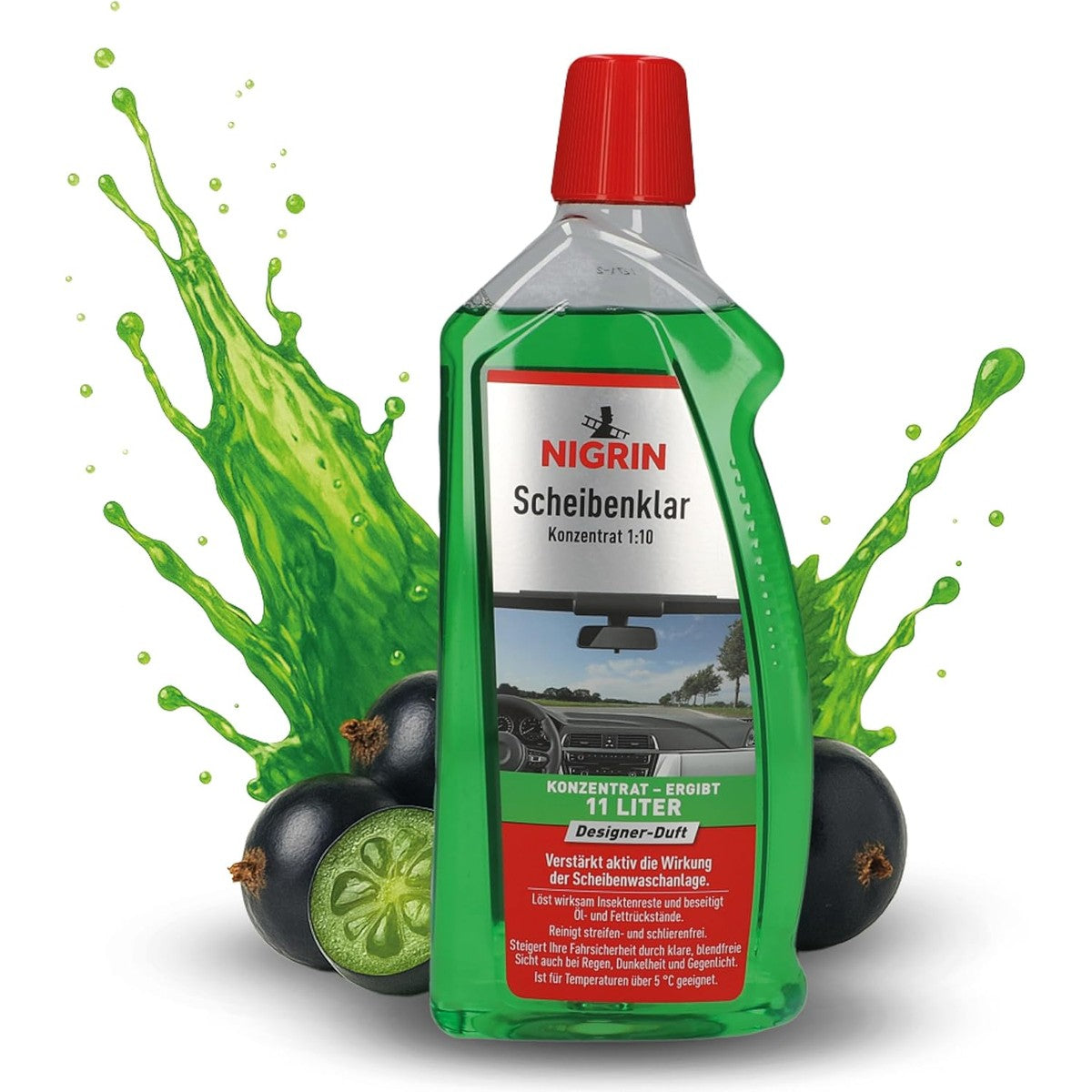 NIGRIN Ruitensproeiervloeistofconcentraat 1:10 1 liter