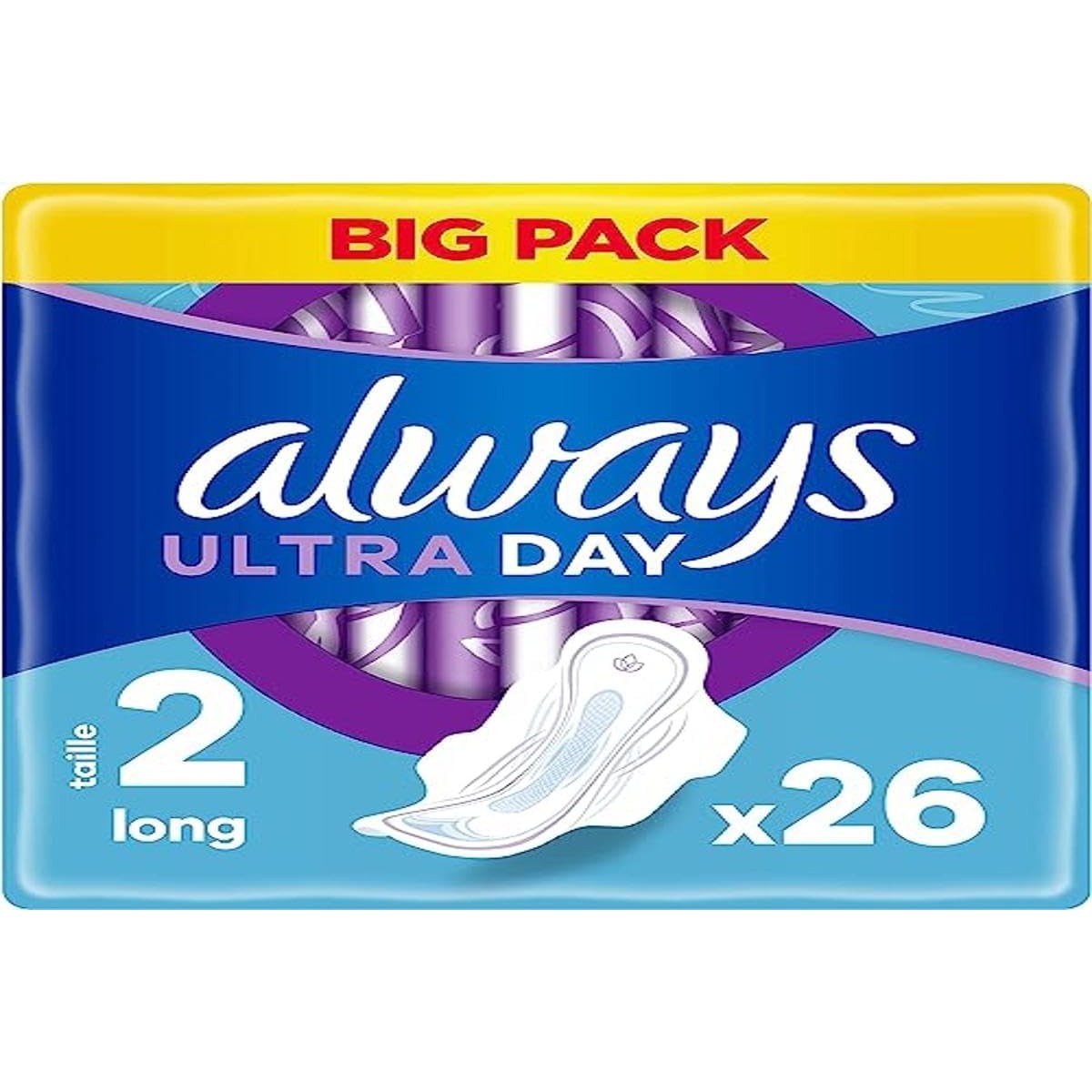 Always Ultra maandverband maat 2 lang 26 handdoeken – Always