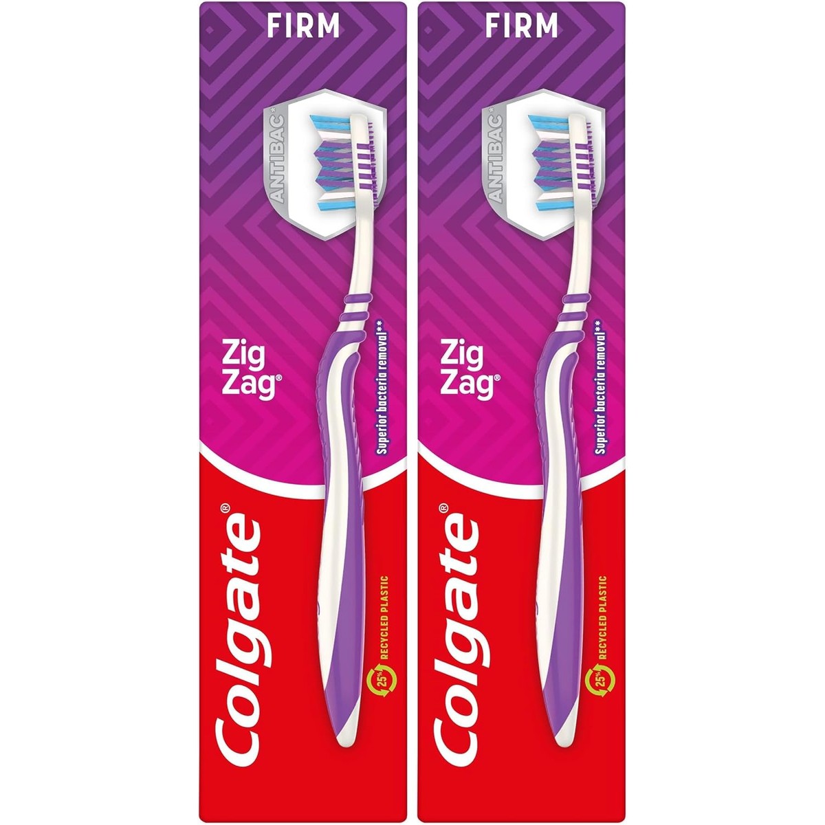 Colgate Zigzag Firm Bristles Handtandenborstel, 1 stuk – Colgate