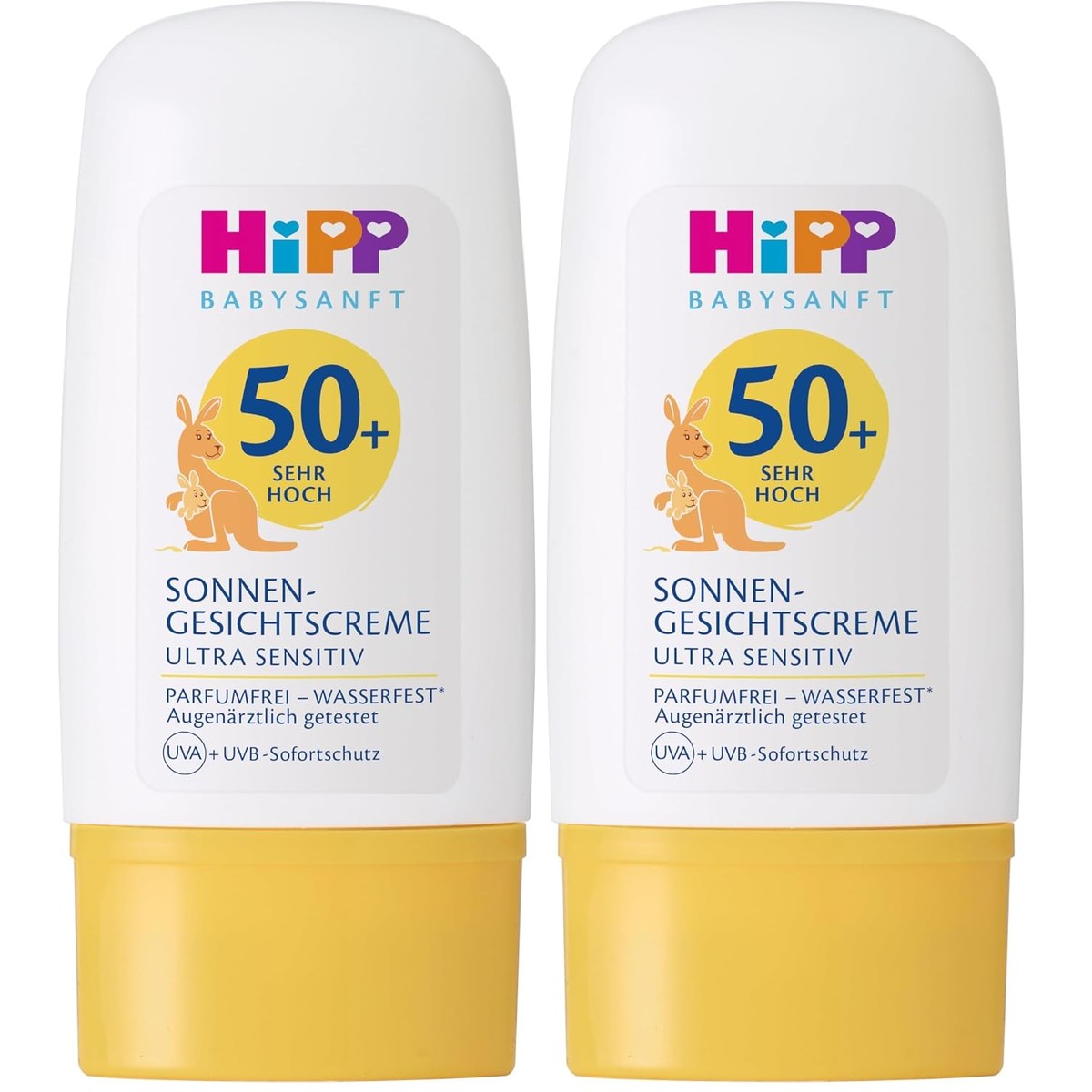Hipp Babysanft gezichtscrème SPF 50+ 30 ml (verpakking van 2) – Hipp Babysanft