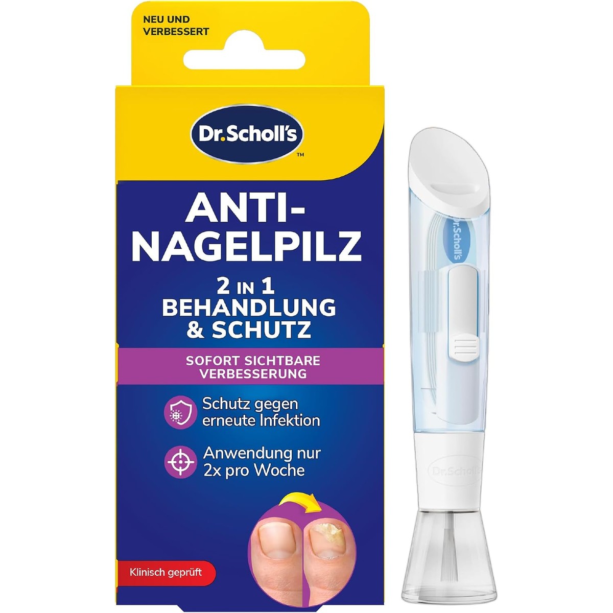 Dr. Scholl's 2-in-1 pen voor nagelschimmel