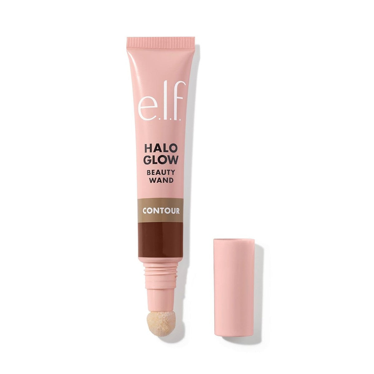 e.l.f. Halo Glow Contour Beauty Wand Vloeibare contourstaaf voor een natuurlijke, gemodelleerde look, opbouwbare formule, veganistisch en dierproefvrij, Tan/Deep – e.l.f.