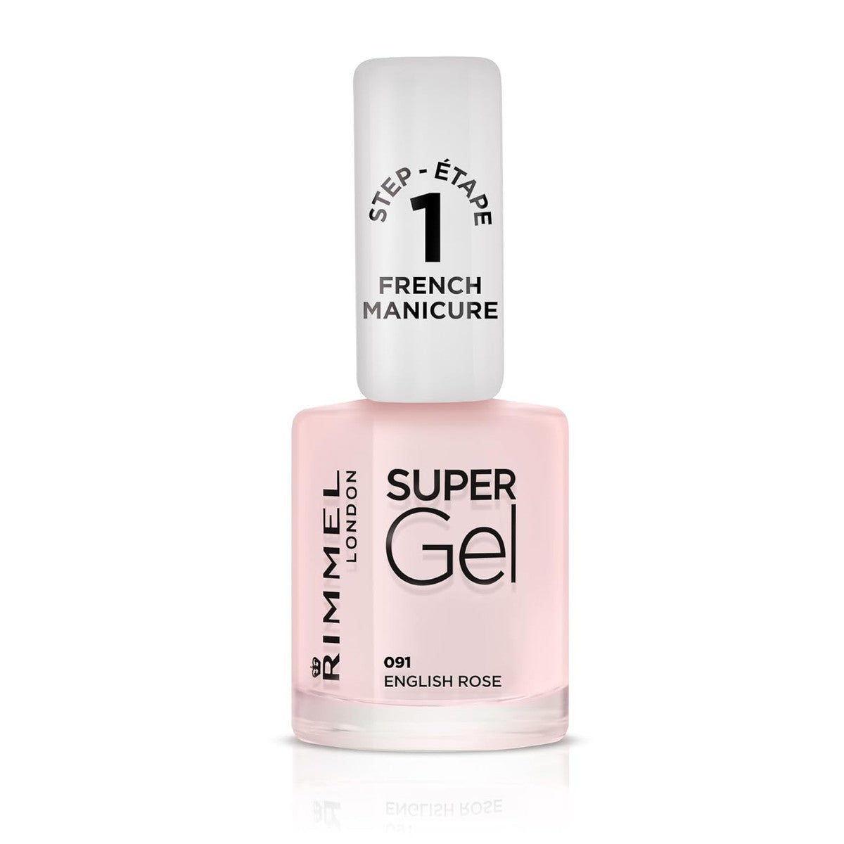 Rimmel London French Manicure # 091 Supergel, Engelse roos, 12 ml. – Rimmel London