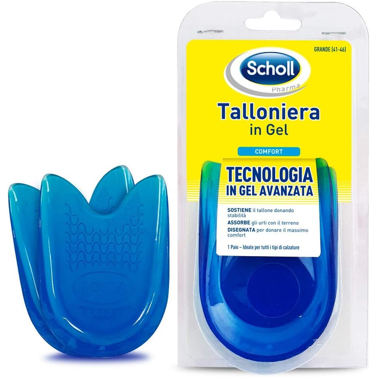 Dr. Scholl's Hielkussen comfort van gel, groot - 1 product