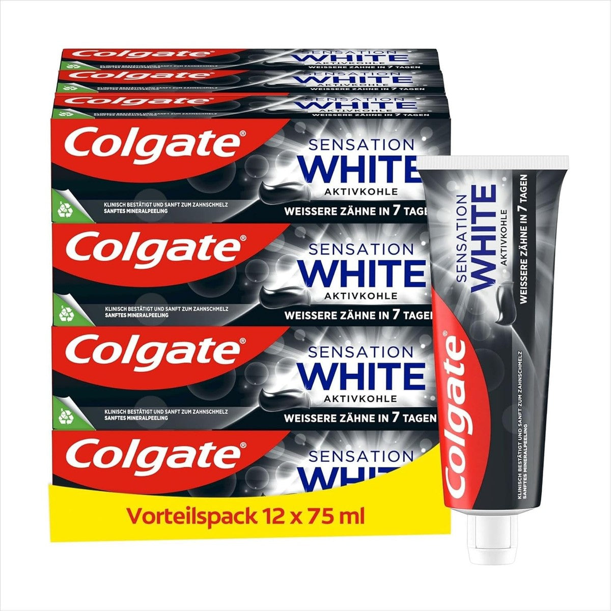 Colgate Sensation White Actieve Kool tandpasta 75 ml – Colgate