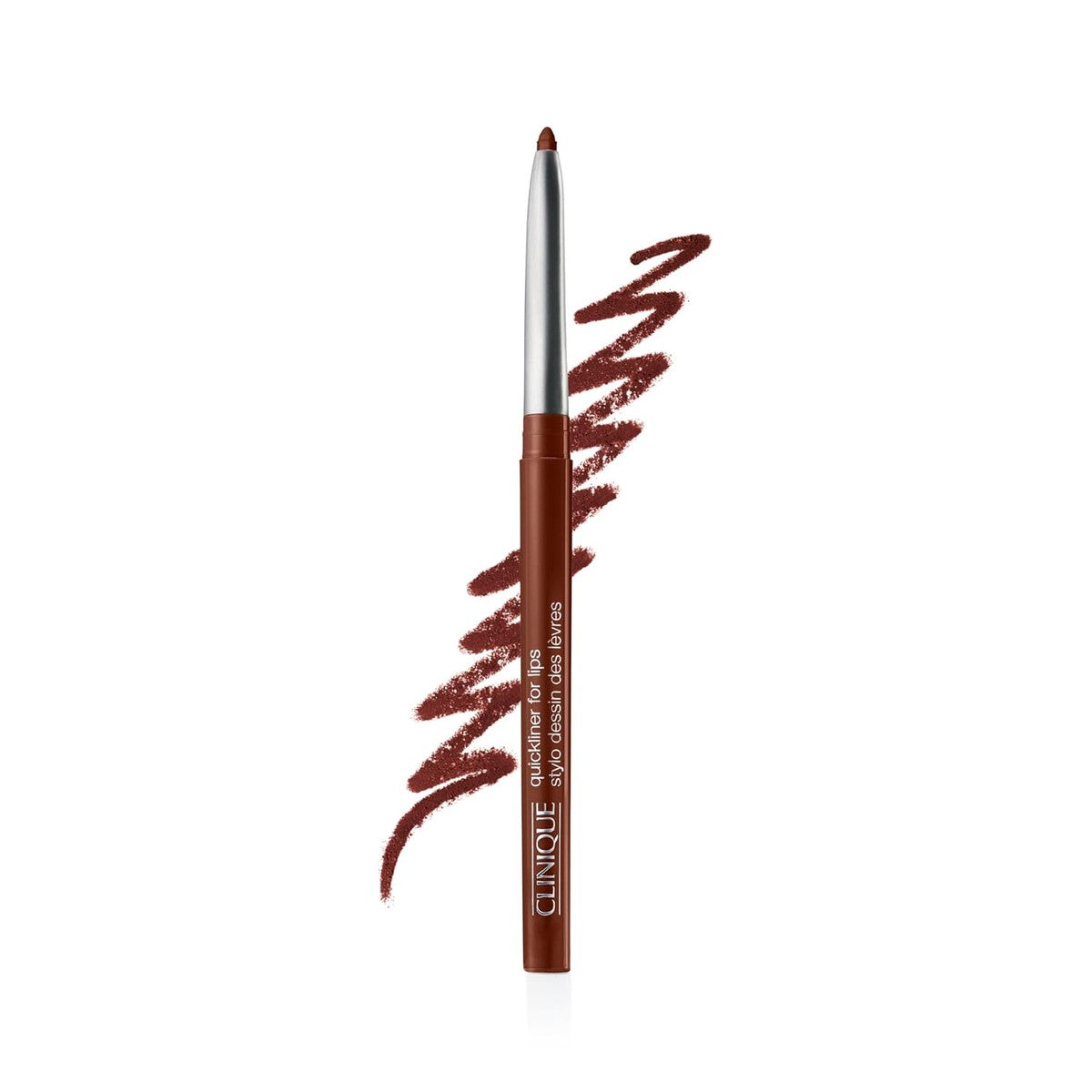 Clinique Quickliner™ For Lips All-Day Lipliner | Zijdeachtige liplinerstift die de lippen contourt, definieert en voorkomt dat de lippenstift loopt, geen slijpen nodig + geen uitdrogen