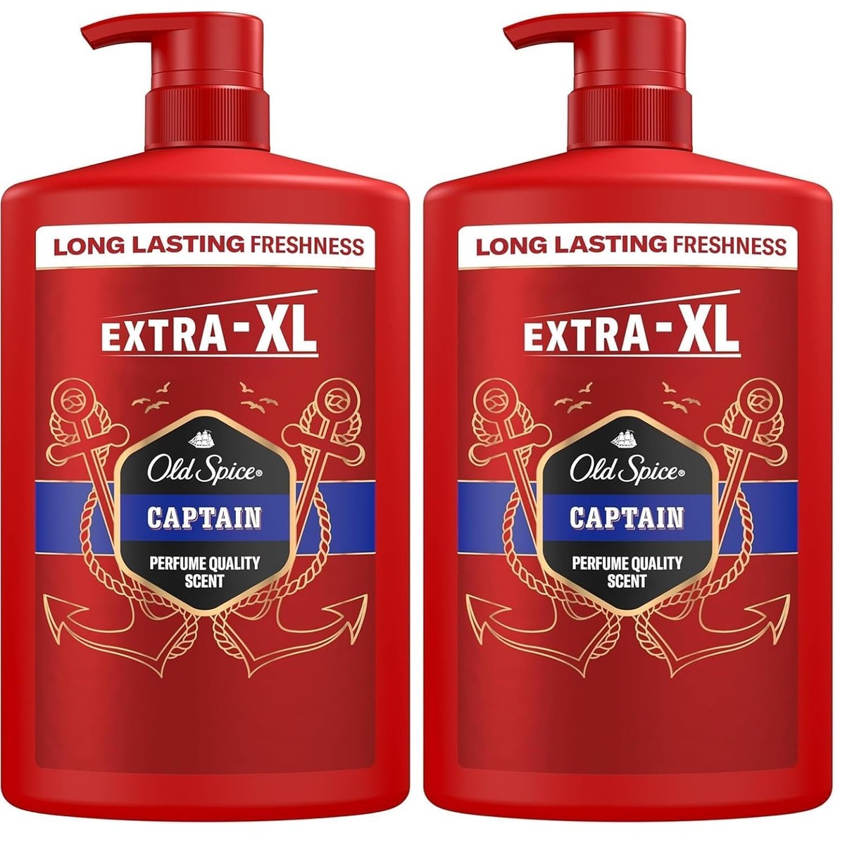 Old Spice Captain 3-in-1 douchegel 2 x 1000 ml – Old Spice