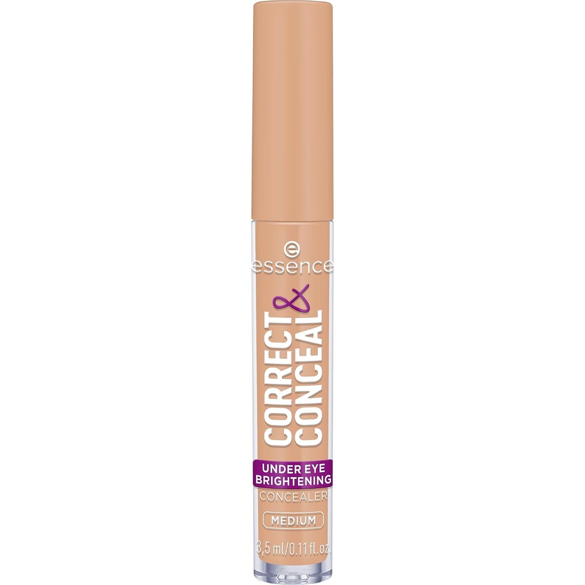 Essence CORRECT & CONCEAL under eye brightening concealer, nr. 20, nude, helderder, kleurcorrigerend, natuurlijk, voor de gevoelige huid, veganistisch, olievrij, zonder parfum, zonder alcohol, per – Essence Cosmetics