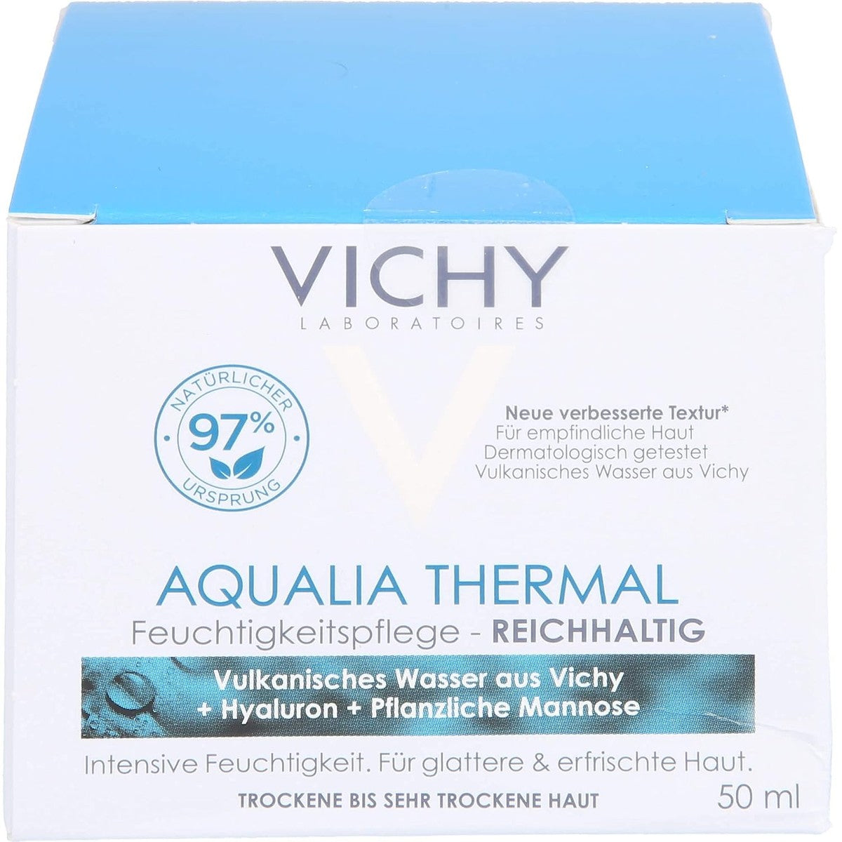 Vichy Aqualia Thermal Rijke Gezichtscrème voor Droge tot Zeer Droge Huid 50 ml