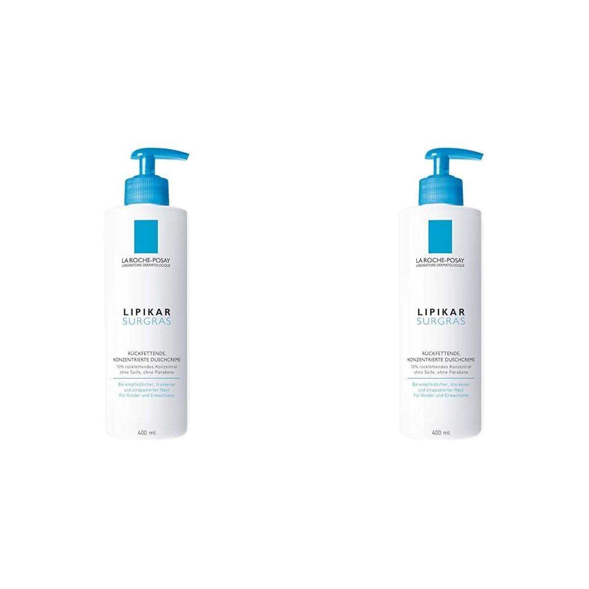 La Roche-Posay Lipikar Surgras Vloeibare Reiniger 400 ml
