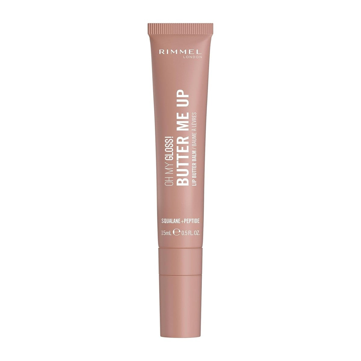 Rimmel London Oh My Gloss Butter Me Up Lippenbalsem, kleur Latte Delight 001, 15 ml – Rimmel London